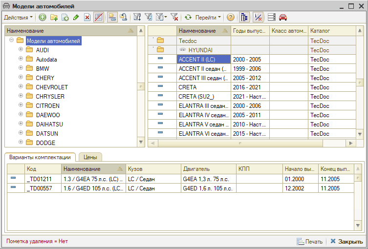 Расшифровка по VIN справочник
